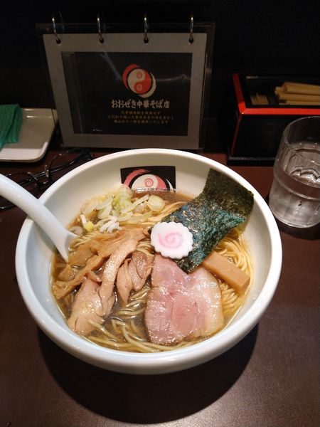 「にぼしそば　850円」@おおぜき中華そば店の写真