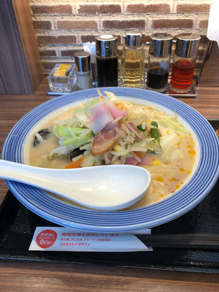 「野菜たっぷりちゃんぽん　820円」@長崎ちゃんぽん リンガーハット 京急ストア川崎店の写真