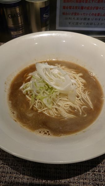 「蟹と煮干し（限定）」@煮干乱舞の写真