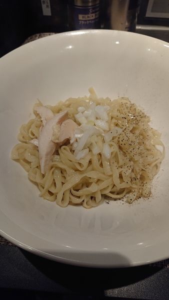 「牛脂の和え玉」@煮干乱舞の写真