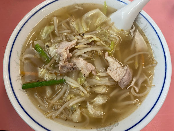 「湯めん」@七面鳥の写真