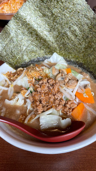 「江戸前味噌野菜らーめん」@麺場 田所商店 池上店の写真