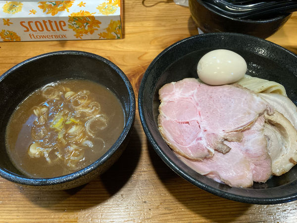 「特製つけ麺」@麺や 新倉の写真