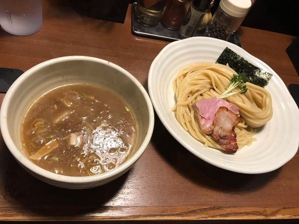 「濃厚豚骨魚介つけ麺 850円」@麺処 はら田の写真