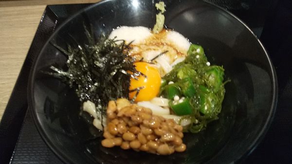 「ねばねばうどん・並(¥500)」@有頂天うどんの写真