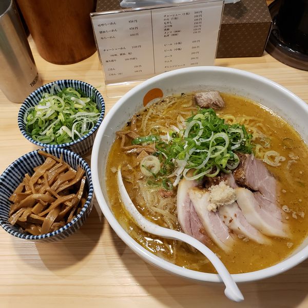 「味噌チャーシュー麺大盛＋メンマ＋ネギ」@あさひ町内会の写真