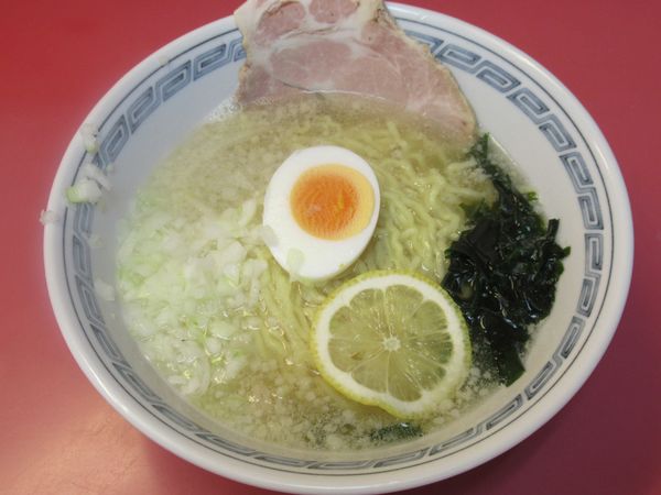 「塩レモンラーメン（780円）」@麺屋さんきゅうの写真
