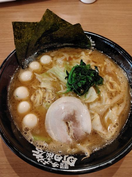 「味噌　特大　うずら増し」@町田商店 練馬土支田店の写真