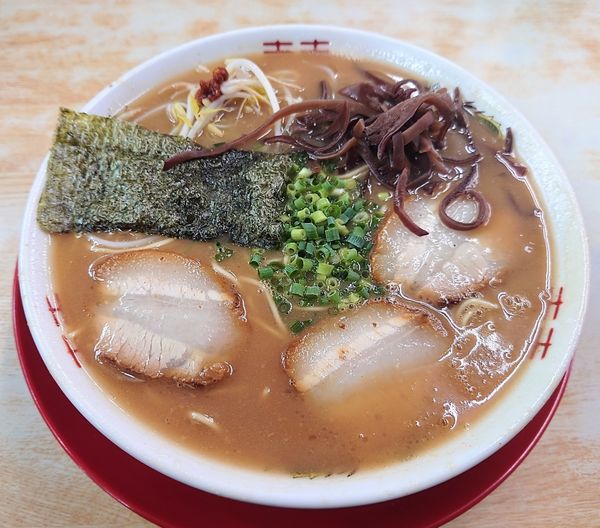 「こってりトンコツ」@ラーメンマン（拉麺男）の写真