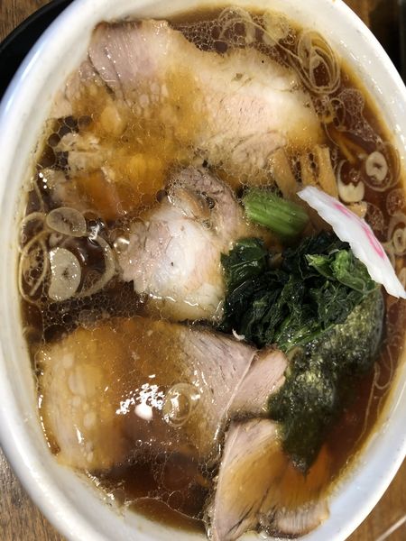 「生姜醤油ラーメン大盛り」@新潟長岡らーめん みずさわ 東川口店の写真