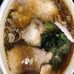 生姜醤油ラーメン大盛り