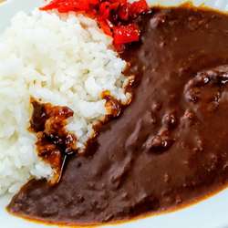 Bセット(喜多方ラーメンとミニカレー)1000円