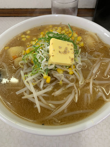 「じゃがバターコーンラーメン」@らーめん くまごろうの写真