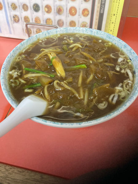 「カレーラーメン」@中華料理 天華の写真