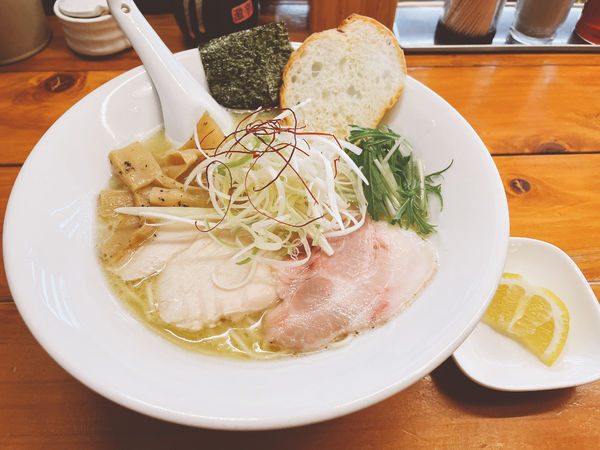 「濃厚鶏白湯　塩」@上気元 いただきの写真