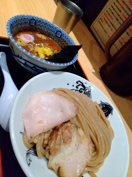 「濃厚つけ麺（並盛）」@松戸富田麺業 千葉駅構内店の写真