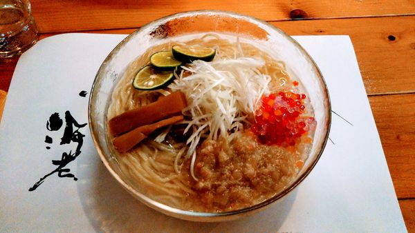 「（期間限定） 渡蟹冷やしそば 大盛」@活龍 海老蟹専門 甲殻堂の写真