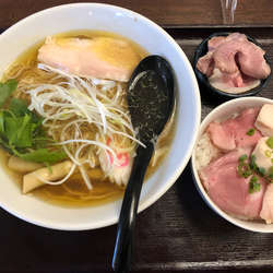 天草大王とカニ煮干しの中華そば