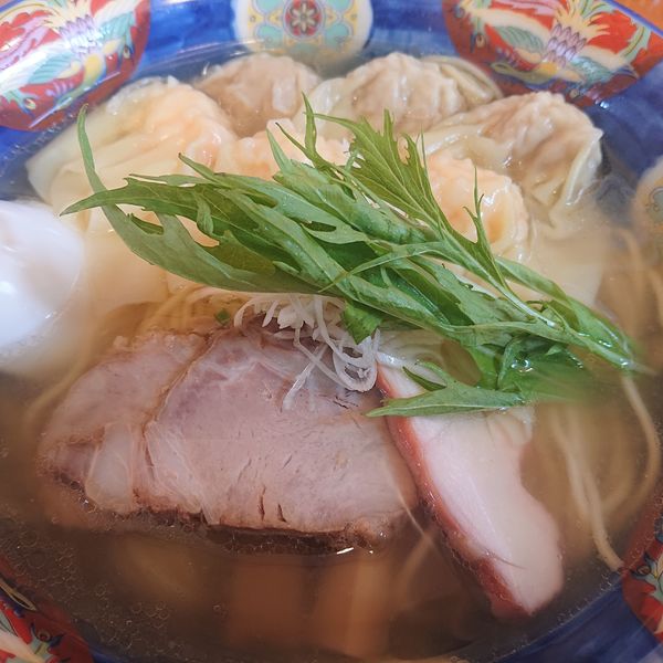 「特製ワンタン麺(新塩)980円」@支那そば 幸雲の写真