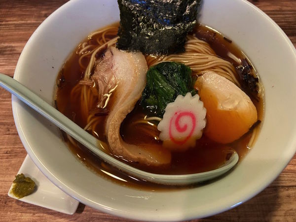 「極煮干しらーめん：800円」@らーめん そよ風の写真