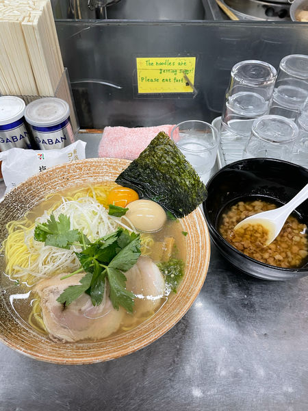 「生本タラバ蟹出汁悪いつけ」@覆麺 智の写真