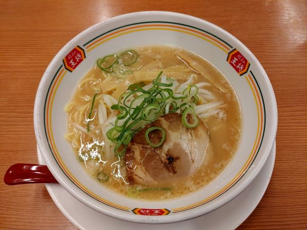 「餃子の王将ラーメン ジャストサイズ」@餃子の王将 今池店の写真