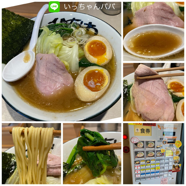 「ランチセット（並らーめん もも＋TKG） 1000円」@地鶏豚骨らーめん ひなわの写真