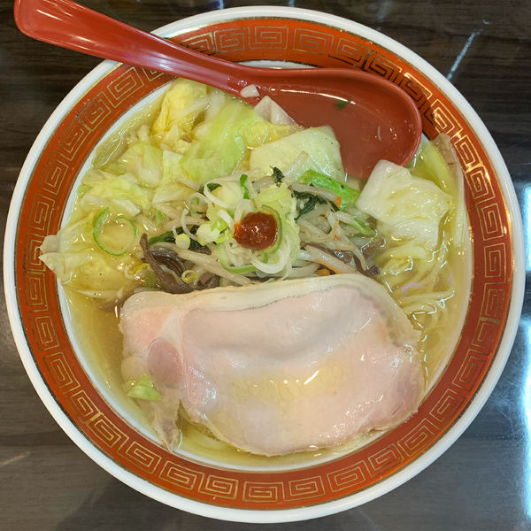 「王道タンメン 丸鶏旨塩」@王道タンメン 調布店の写真