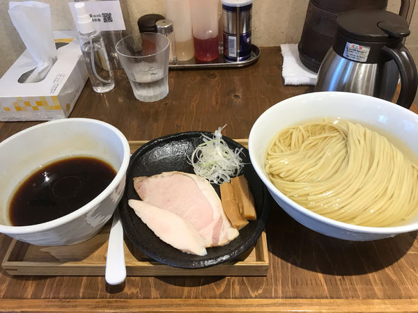 「醤油つけ麺」@麺屋鈴春の写真