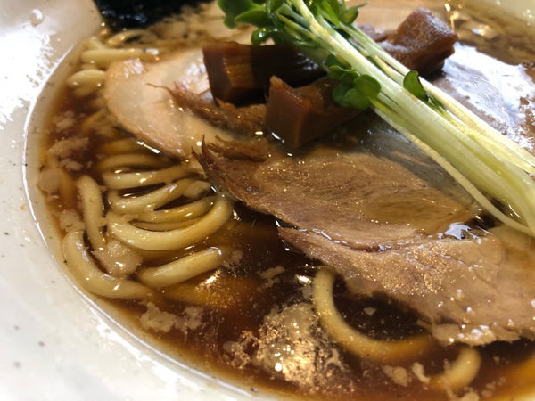 「醤油ラーメン」@ラーメンつけ麺 奔放の写真