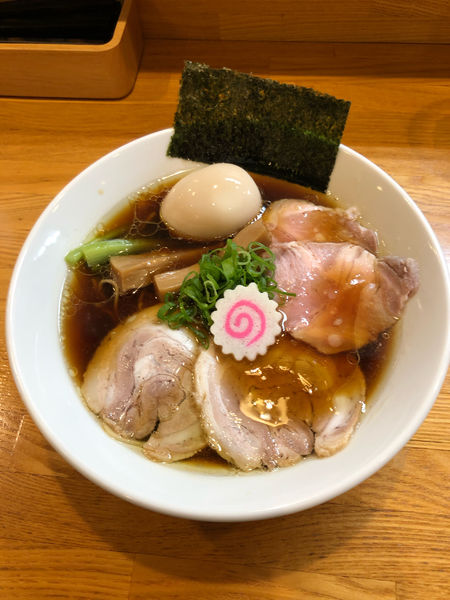 「特製軍鶏しなそば　1050円」@しなそば 天味の写真