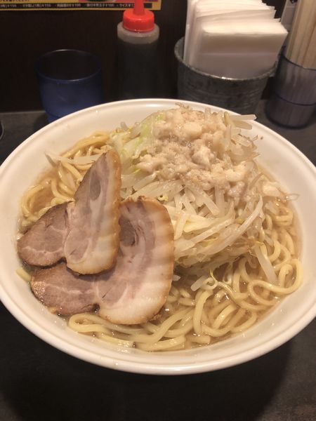「ラーメン（大）」@ガツ盛りラーメン バンブル 西浦和店の写真