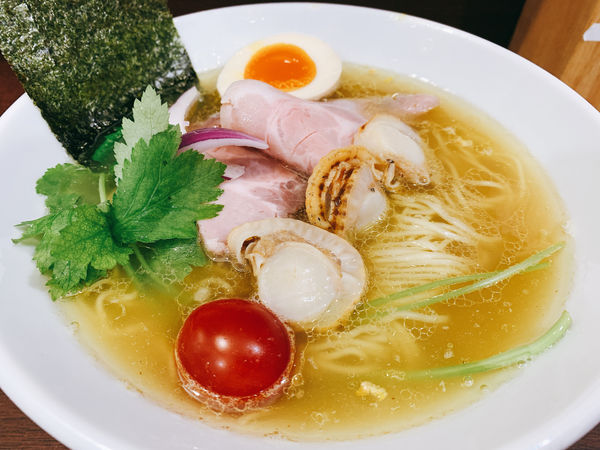 「上中華 海塩」@中華そば うお青の写真