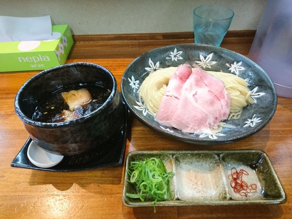 「昆布水つけ麺」@塩らーめん 千茶屋の写真