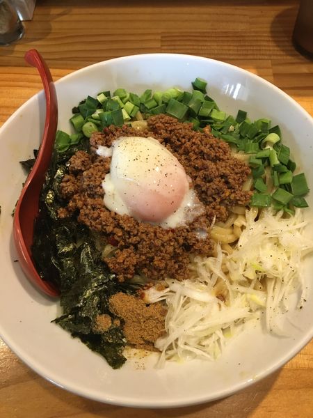 「台湾まぜそば　850円」@中華蕎麦 つけ麺 五味五香の写真