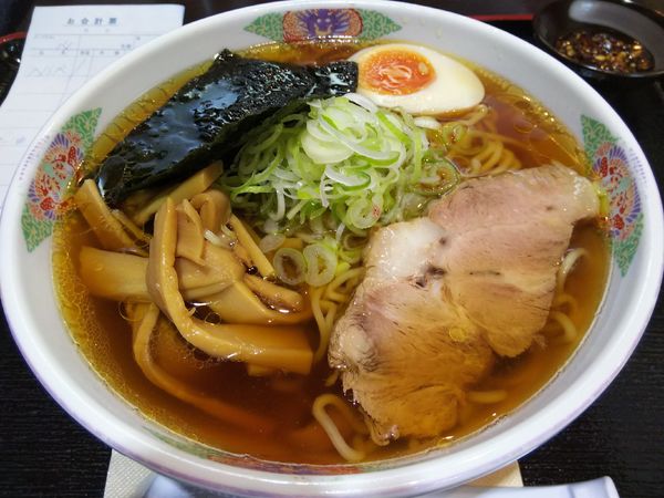 「【限定】NSR(直スペシャルラーメン)500 +特製ラー油」@麺屋 直の写真