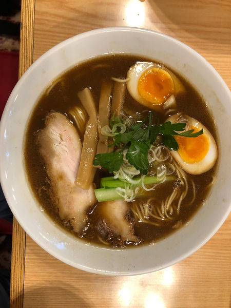 「煮干しそば　ハード」@らーめんDINING れんげの写真