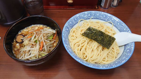 「野菜つけ麺 880円」@ちょっと美味しい中華食堂 大門の写真