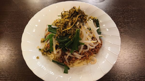 「７８ 台湾風まぜそば（台式乾麺）　９００円」@台湾美食の写真