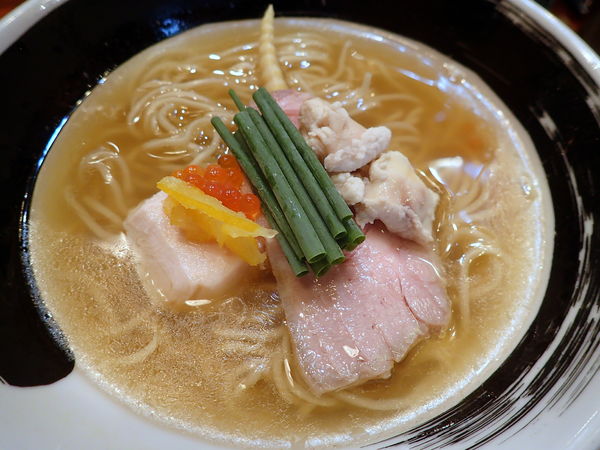 「【期間限定】真鯛兜と鯛煮干の汐そば」@麺処しろくろの写真