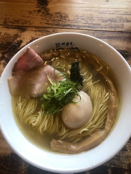 「味玉磯潮」@麺づくり 蒼空 本店の写真