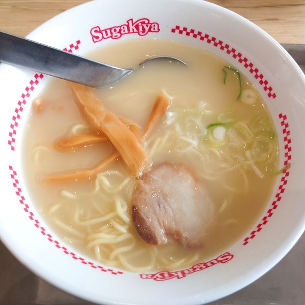 「ラーメン　330円」@スガキヤ ラスパ太田川店の写真