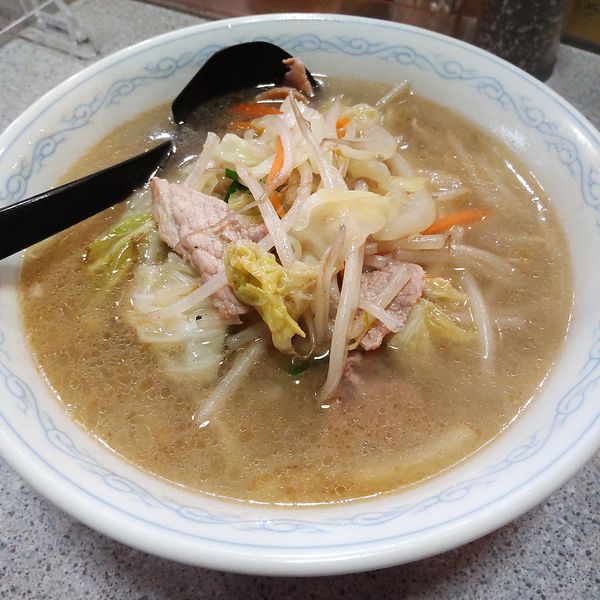 「タンメン（￥750）」@神威飯店 本店の写真