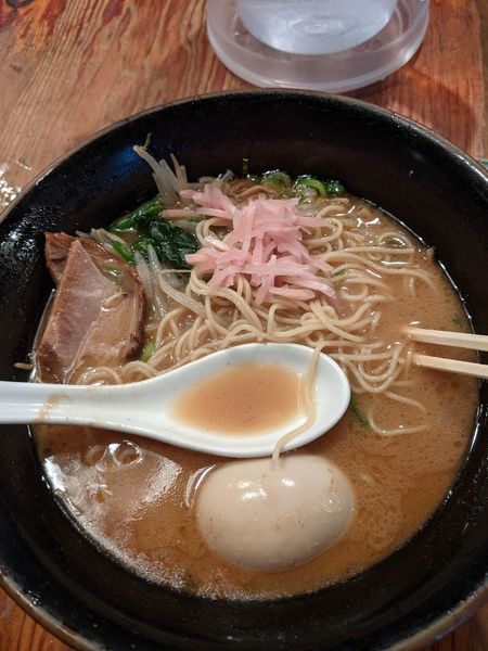 「黒まる」@九州らーめん 艶まるの写真