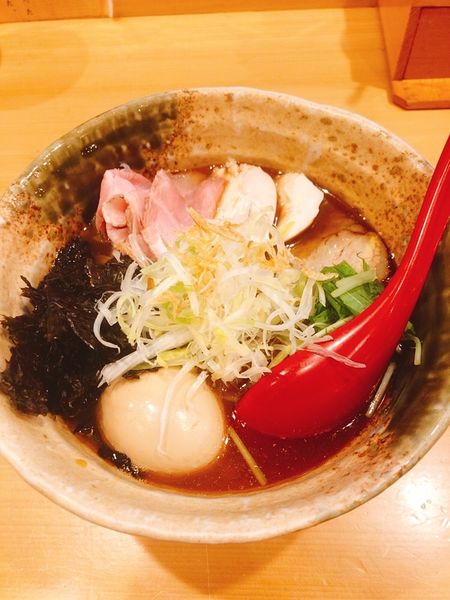 「特製焼きあご塩らー麺」@焼きあご塩らー麺 たかはし 銀座店の写真