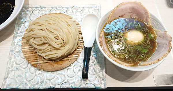 「ざるチャーシュー＋味玉＋水餃子＋生ビール」@柳麺 呉田-goden-の写真