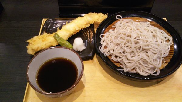 「穴子天せいろ」@小諸そば 水道橋店の写真