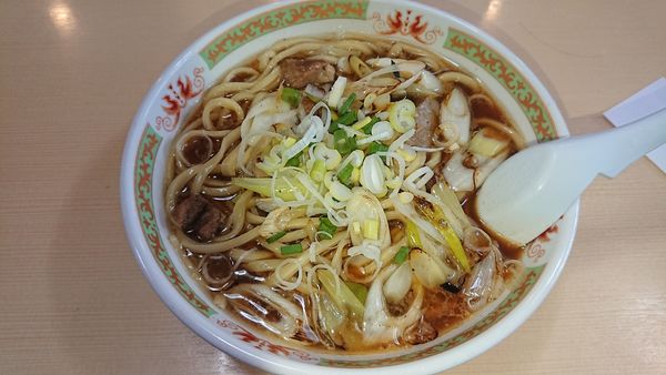 「ねぎラーメン」@手打ラーメン 長八の写真
