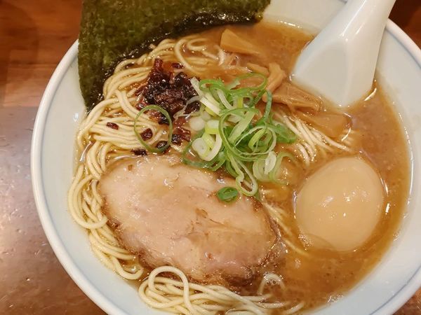 「味玉そば」@中華そば むらさき山の写真