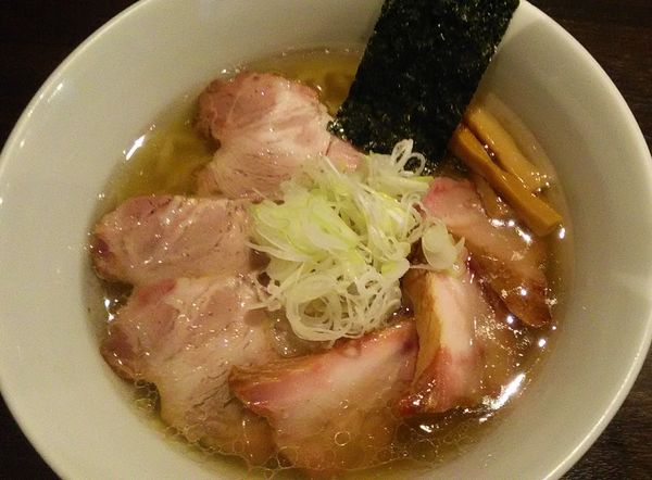 「焼豚中華そば　塩」@櫻井中華そば店の写真